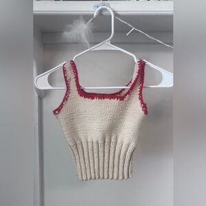 FINAL PRICE Vintage Handmade Wool Tank